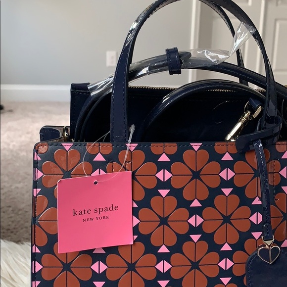 Taking Offers! kate spade Sam Spade Flower Satchel - Picture 13 of 14